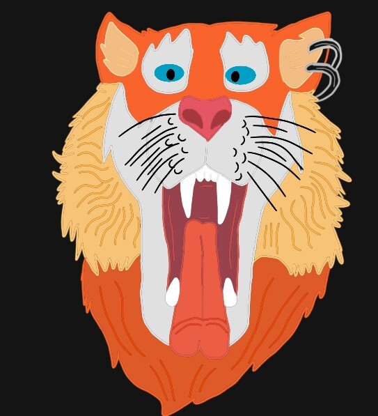 Sketch - My, Sketch, Tiger