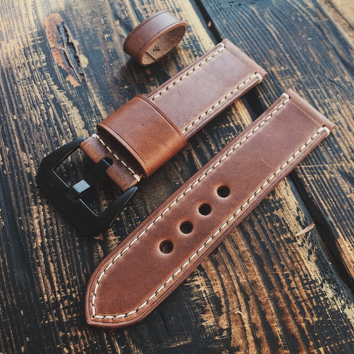 Horween Apple Watch Band - Apple Watch, My, Longpost, , Strap