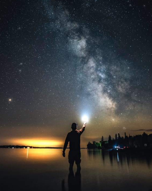 Prometheus - Starry sky, The photo, Night