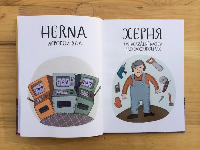 The funniest Czech-Russian picture dictionary - Czech, Russian language, , Longpost