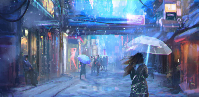 Cyberpunk - Art, Cyberpunk, Andy Walsh