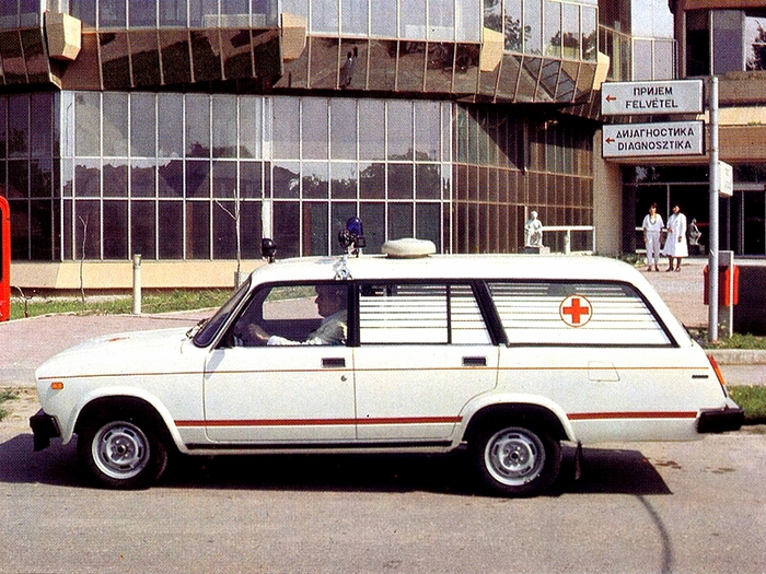 Lada Karavan Sanitet (Zastava Lada Sanitet) - Lada, Auto, Ambulance, Past, the USSR, Yugoslavia, Rarity