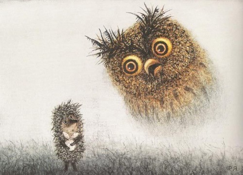 My favorite hedgehog in the fog - My, Hedgehog in the fog, Madness, Madness, Soviet cartoons, Longpost