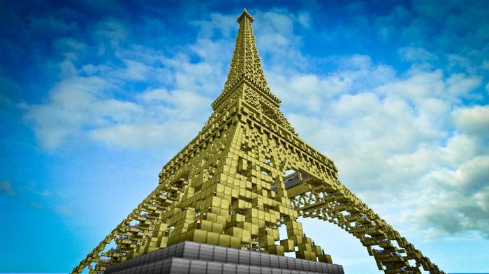 MINECRAFT! THE MOST GRAND BUILDINGS. - My, Minecraft, top 10, , , Minecraft Servers