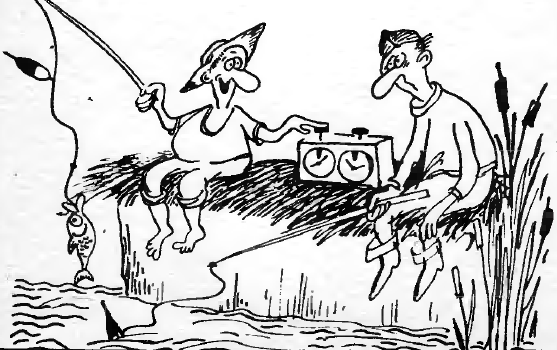 Chess fishing - Chess, Caricature, Joke