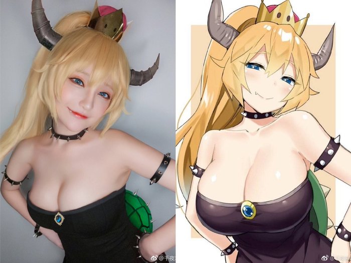 Bowsette Cosplay - Cosplay, Games, Bowsette, Mario