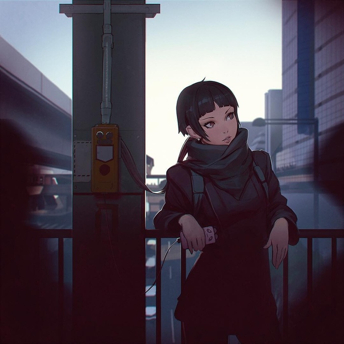 Art by ilya kuvshinov  , , Anime Art, 