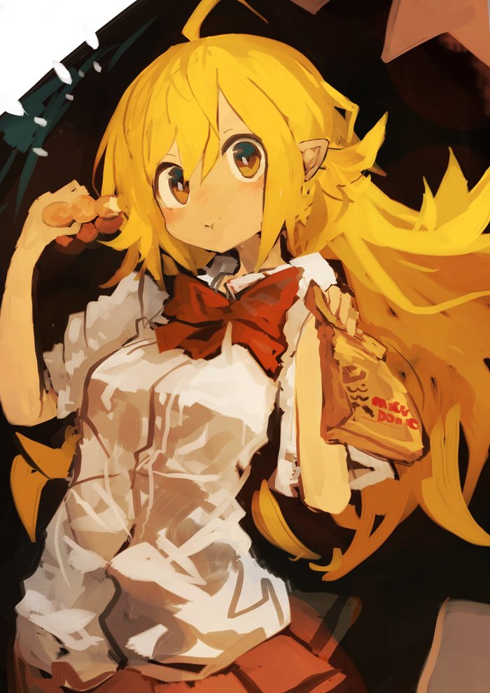 Shinobu - Аниме, Anime Art, Monogatari series, Shinobu Oshino, Kaamin