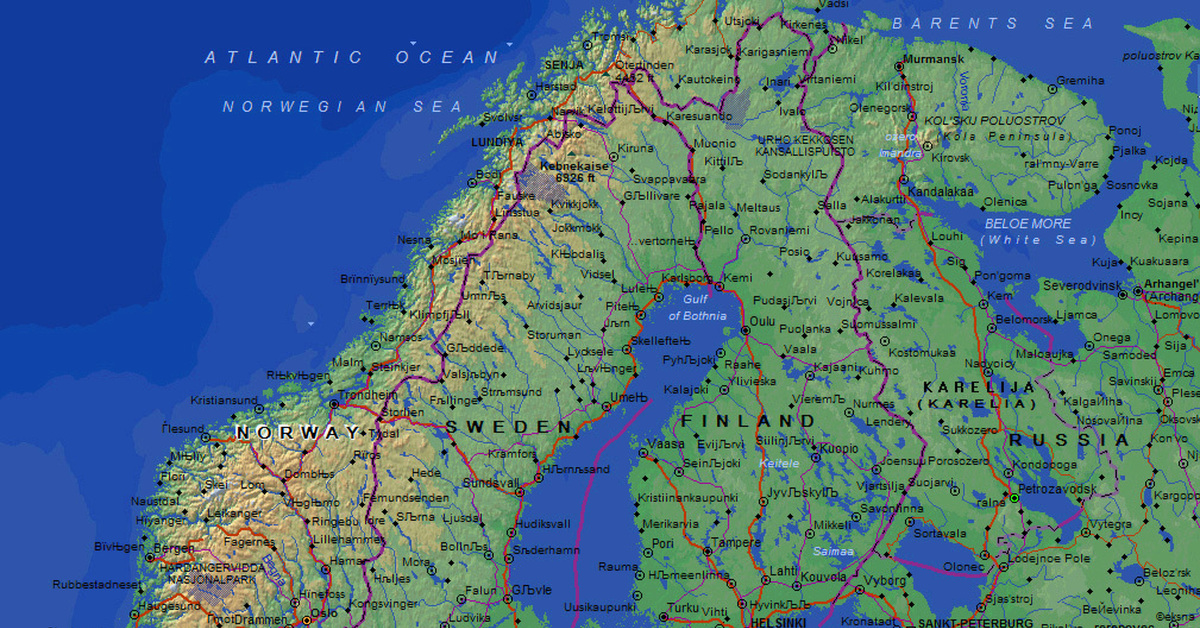 Финляндия граничит с россией. Норвегия карта географическая. Норвегия политическая карта. Норвегия Осло на карте. Расположение Норвегии на карте.