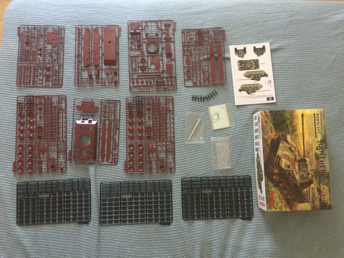 Building Pz.Kpfw. - My, Panther, Modeling, Stand modeling, Assembly, Germany, , Tanks, Longpost