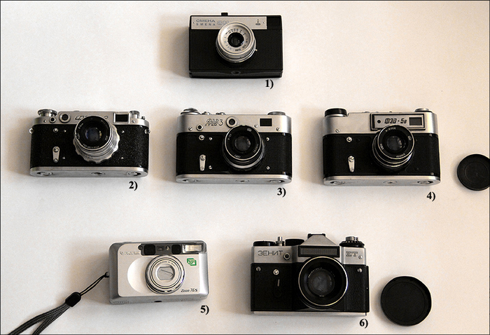 My little photo collection - My, Film cameras, Camera, Collection, Fed, Fed-2, FED-3, Zenit-Et, Change, Longpost