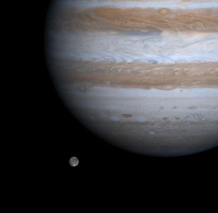 Plate tectonics observed on Jupiter's icy moon Ganymede - Jupiter, Ganymede, Satellite, Tectonics, , , Space, Longpost