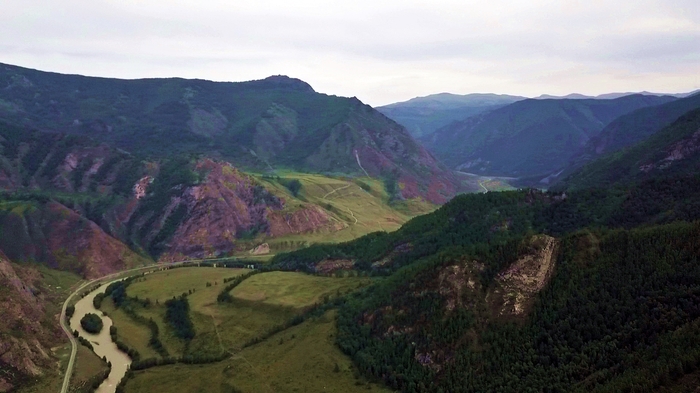 Mountain river Chuya in Gorny Altai - My, Altai, Mountain Altai, Chuya, Video, Altai Republic