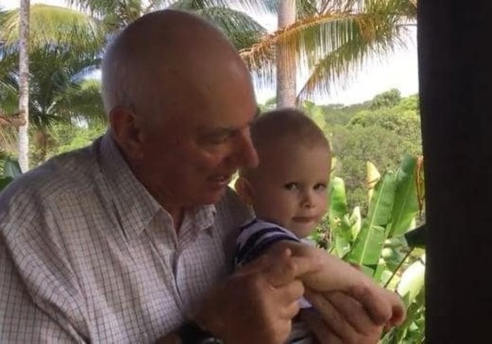 Grandfather at the last moment snatched his grandson from the deadly embrace of a python - Australia, Python, The rescue, Longpost