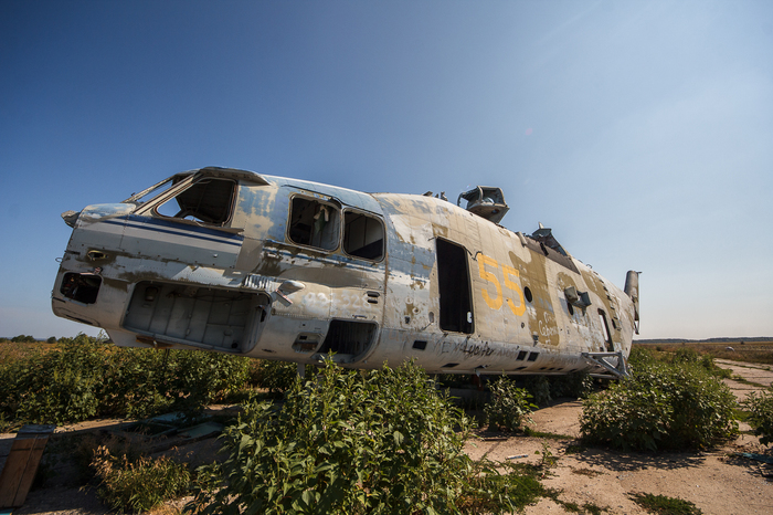 Echo of Chernobyl or abandoned Mi-26 helicopters - My, Urbanphoto, Abandoned, Longpost, Chernobyl, Mi-26, Helicopter, 