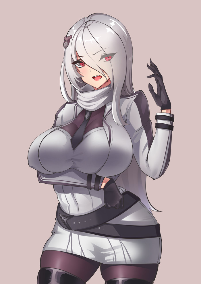 PK - Anime art, Girls frontline, Pk, Boobs