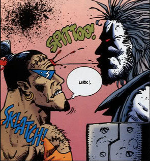 Superhero Powers: Lobo - My, Superheroes, Supervillains, Dc comics, 90th, Brutality, Comics-Canon, Longpost