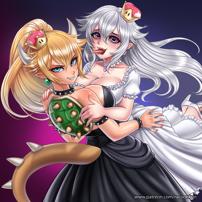 Bowsette and Boosette