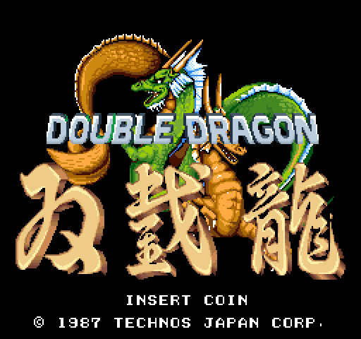 Double Dragon 1987, , Double Dragon,  , -, 80-, 