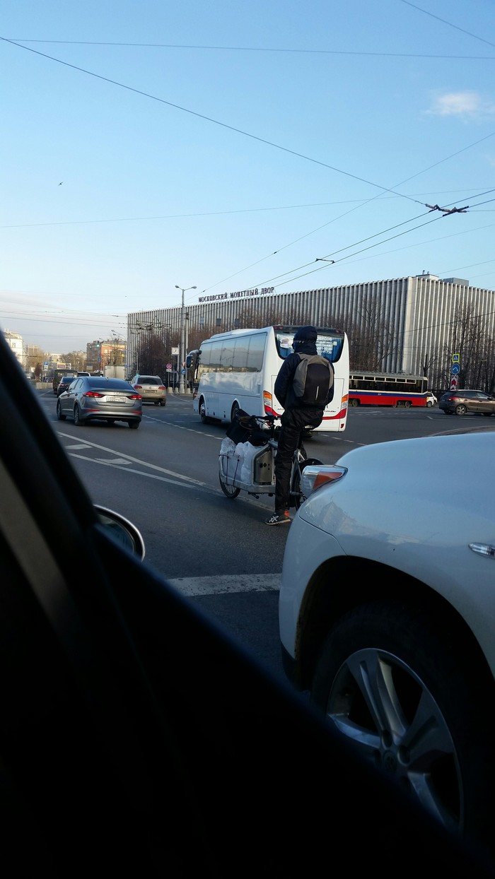 I have never seen such bikes! - Longpost, Video, Cyclist, My, A bike