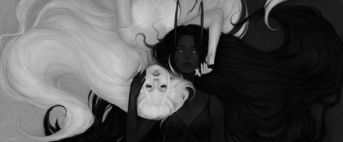 Белое и чёрное