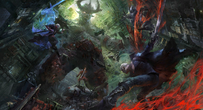 Dante's job Devil May Cry, , , , , Nero