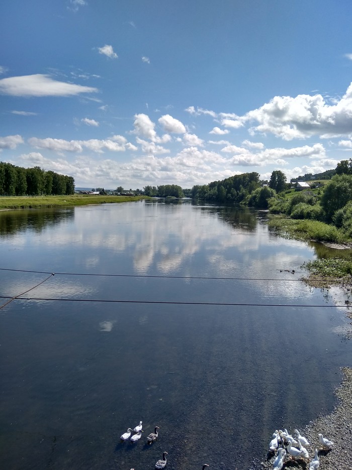 Yuryuzan River - My, The photo, River, Beautiful, Nature, Russia, Longpost, Mobile photography, Beginning photographer