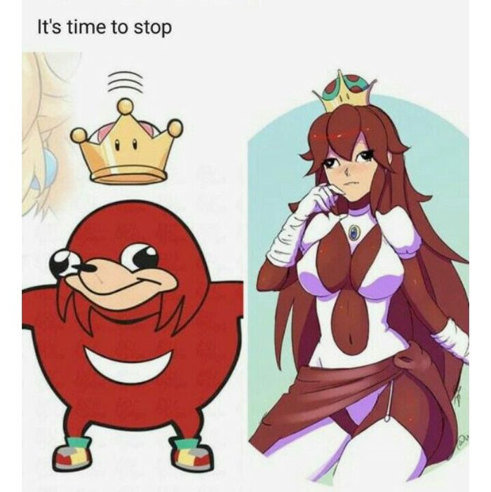 It's time to stop - Ugandan Knuckles, Super crown