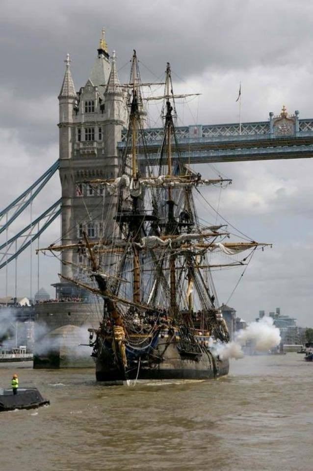Корабль Ост-Индской компании в Лондоне 2018г. Лондон, Корабль, Ост-индия, Современность, Фотография