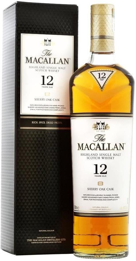 Macallan 12 y.o. Sherry oak cask. Шотландский виски, Виски, Алкоголь, Об алкоголе от Tyshkanrockstar