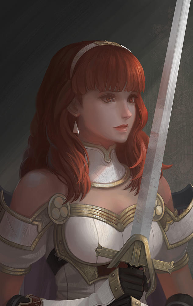 Celica - DeviantArt, Арт, Рисунок, Игры, Девушки, Fire Emblem