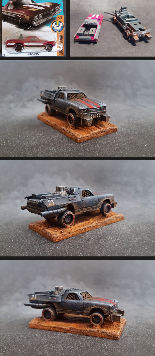 Pedal to the metal - Gaslands, , Car, Hot wheels, Matchbox, Conversion, Really long post, The photo, Longpost