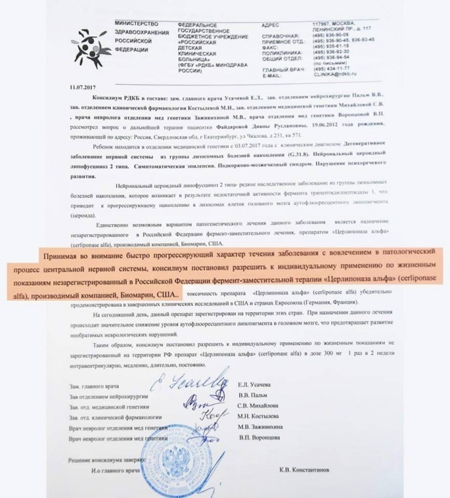 The Sverdlovsk Ministry of Health refused medicines to seriously ill children, having learned that they needed 96 million - Ministry of Health, State, Children, Yekaterinburg, Negative