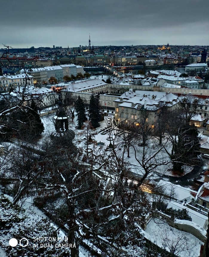 Вечерняя Прага сегодня