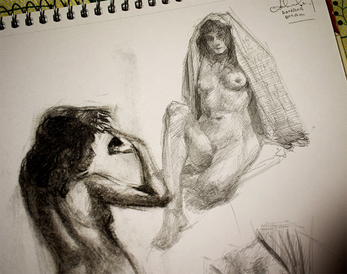 sketches, nude - NSFW, My, Sketch, Nudity, Girls, Guys, Sketch, Sketch, Longpost, Drawing, Pencil drawing