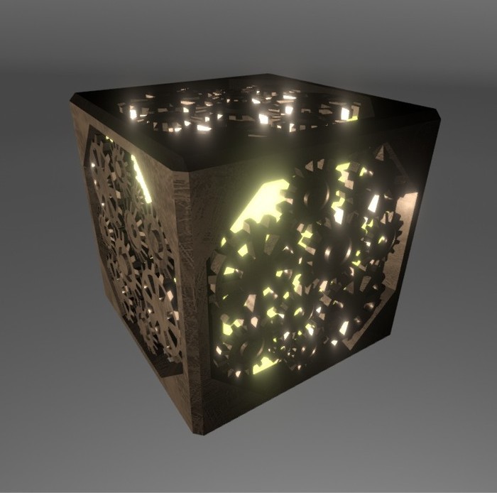 Cube - My, Cube, Render, , Longpost