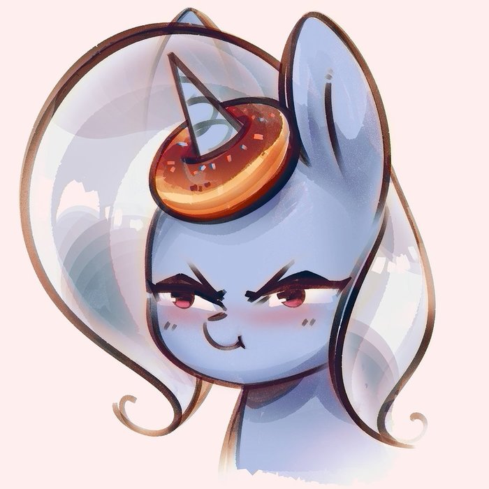 Donut - Ponut - My Little Pony, Trixie, Пончики, Mirroredsea