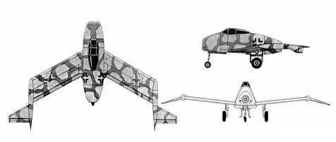 BLOHM UND VOSS P.210 - Длиннопост, Самолет, Вторая мировая война, Люфтваффе