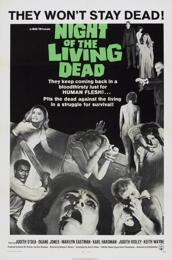 All about the movie Night of the Living Dead, footage from the filming - My, Horror, Movies, Review, Night of the Living Dead, , Photos from filming, Longpost