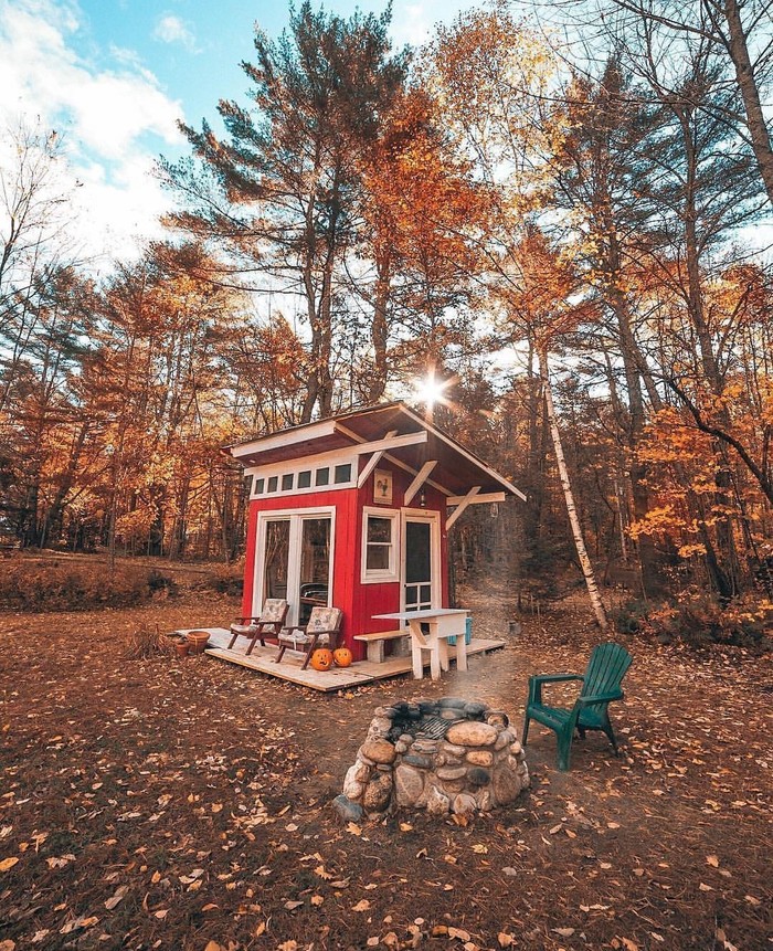 Cozy - Cosiness, Vacation home, Autumn, The photo