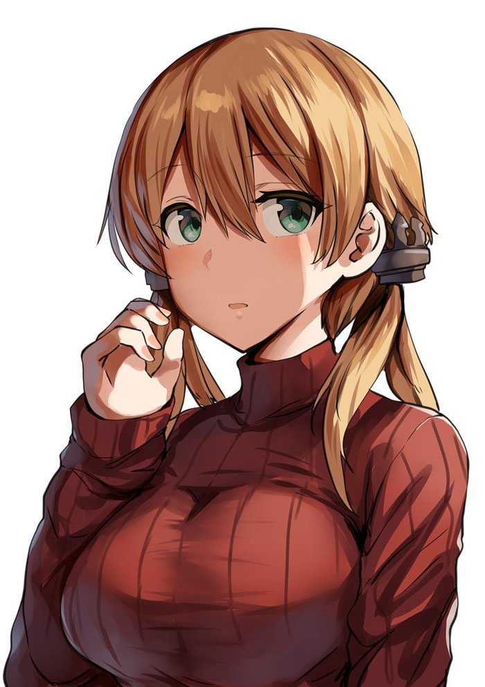 Prinz Eugen (Artist: LOLICEPT) - Kantai collection, Anime, Anime art, Prinz Eugen, Sweater