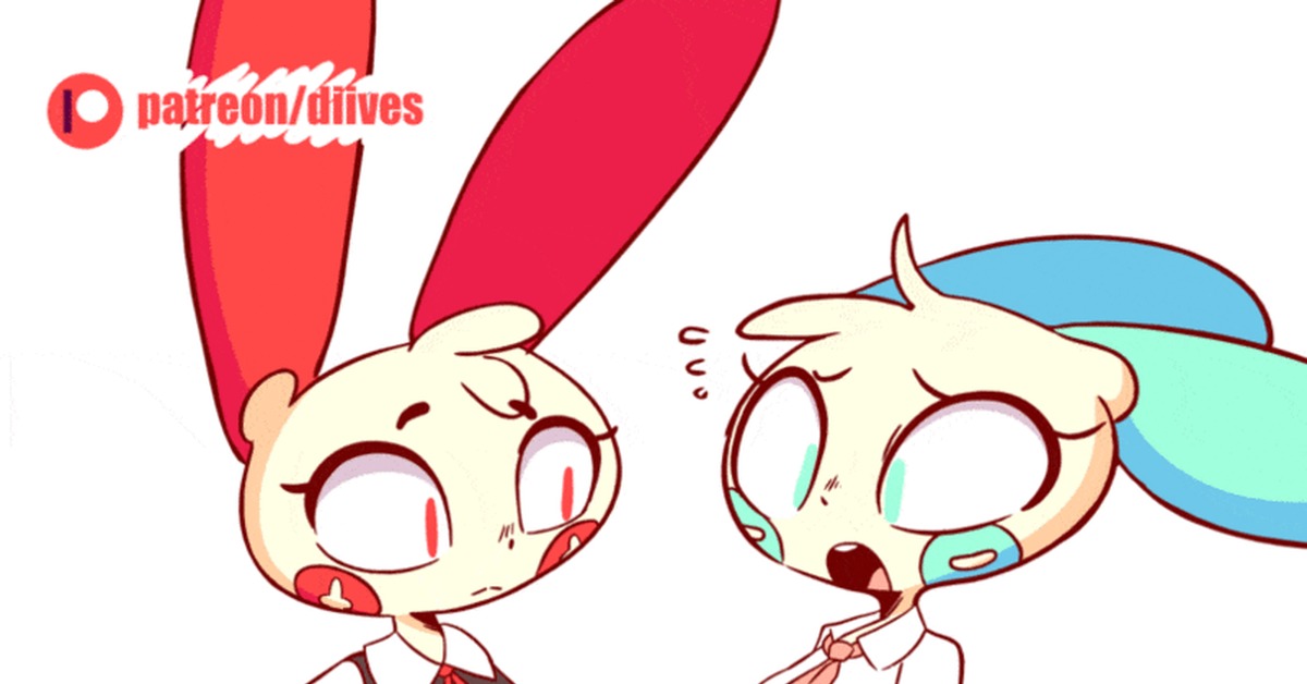 Plusle and Minun, Покемоны, Diives, Гифка.