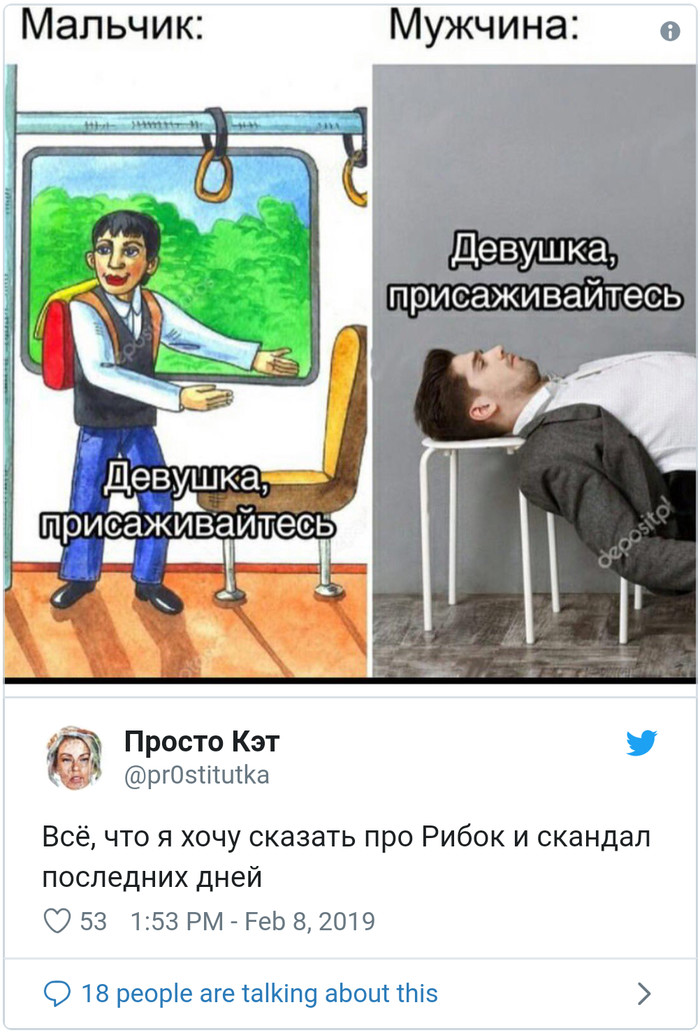 Что значит сесть на лицо