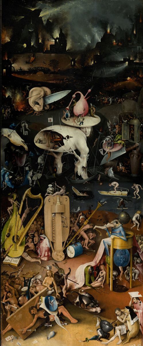 In a dispute with a fool, true stupidity is born. - My, , Painting, , , Hieronymus Bosch, Longpost