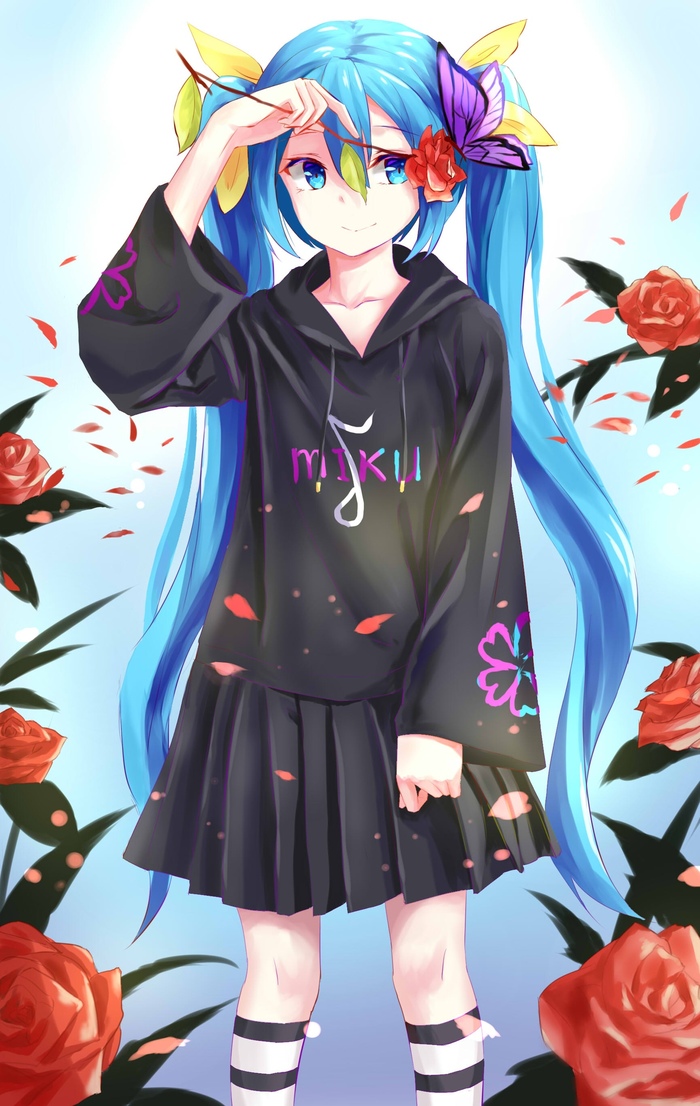 The memory of you will not die, our hero! - Hatsune Miku, Anime, Anime art, Vocaloid, Not anime