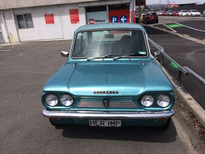 The Sunbeam Imp 1966 is a rather rare British car from the Sunbeam company, with an 875 cc aluminum engine. - My, , British Automotive Industry, Longpost, Auto