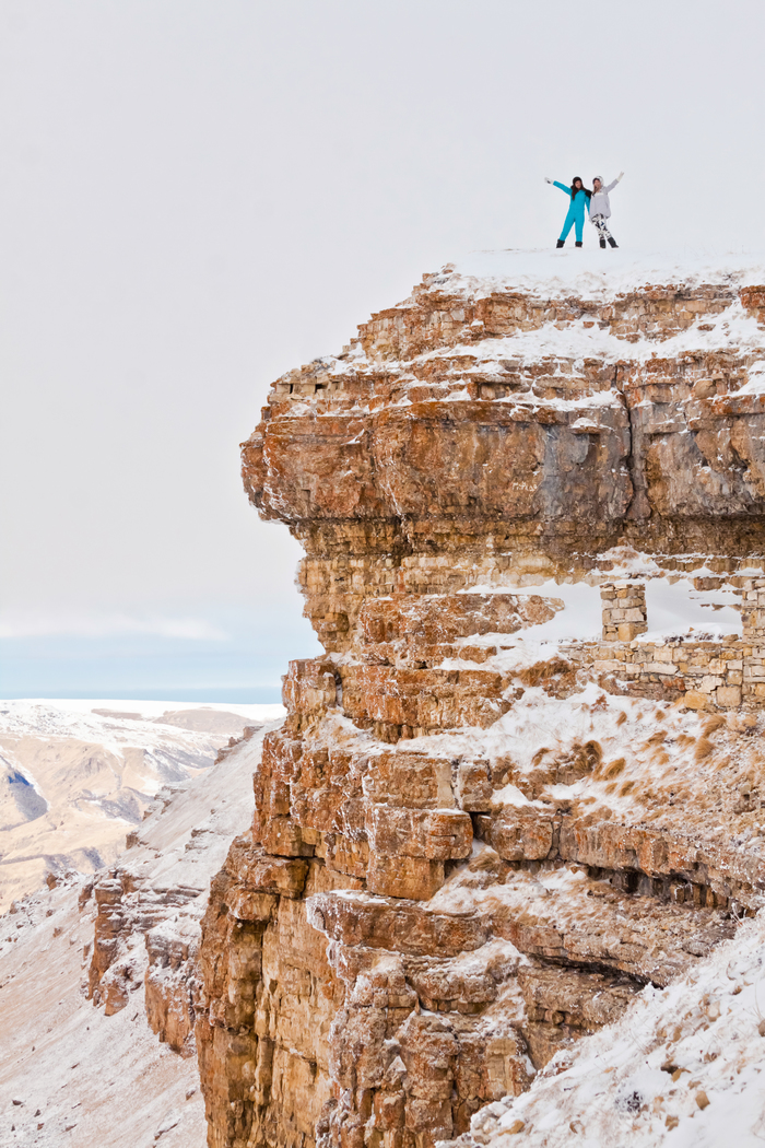 Winter Bermamyt - My, , Elbrus, The mountains, Travels, Russia