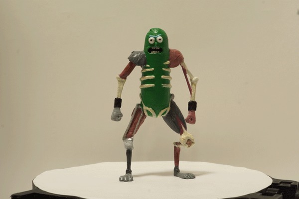 Pickle Rick  , 3D , 