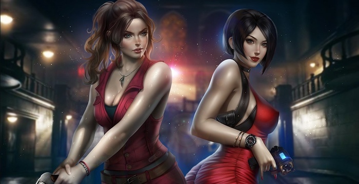 Nude Resident Evil 2 Remake Key Characters - Resident evil, Resident Evil 2: Remake, Fashion, c-c-Combo breaker, Ada wong, Claire redfield