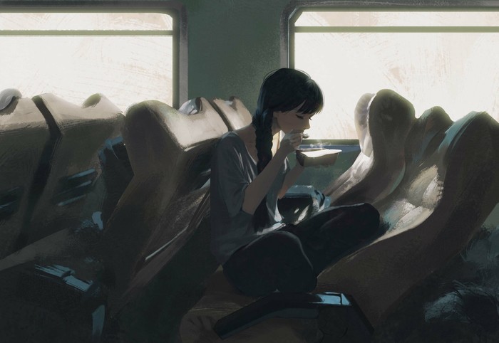 Breakfast - Art, Girls, A train, Rui Li